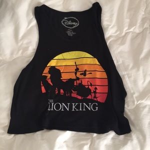 Disney’s Lion King muscle tee!!’